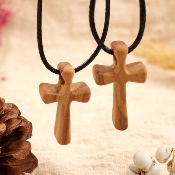 komi olive wood cross pendant necklace for men women hand craved creative hexagon wooden cross necklace for religion prayer gift komi olive wood cross pendant necklace for men women hand craved creative hexagon wooden cross necklace for religion prayer gift