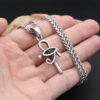 komi egyptian necklace antique silver stainless steel egyptian horus eye ankh cross pendant necklaces jewelry gifts for men komi egyptian necklace antique silver stainless steel egyptian horus eye ankh cross pendant necklaces jewelry gifts for men