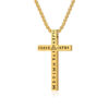 komi mens stainless steel viking text plain cross pendant necklace 24 inch rolo chain silver black gold cross necklace for boys komi mens stainless steel viking text plain cross pendant necklace 24 inch rolo chain silver black gold cross necklace for boys