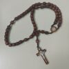 catholic rosary gift prayer 10mm beads wooden cross necklace beads orthodox wood beads religious jewelry catholic rosary gift prayer 10mm beads wooden cross necklace beads orthodox wood beads religious jewelry