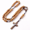 8ce25b6c3dd0969bad7d72c6148b37ae_H1966e9d8ad7749cca06eae4c38a43f5eT_avif=close&webp=close Hot Sale Catholic Brown Wooden Rosary with Soil Jesus Cross Our Lady Alloy Braided Rope Necklace Religious Jewelry Men and Women