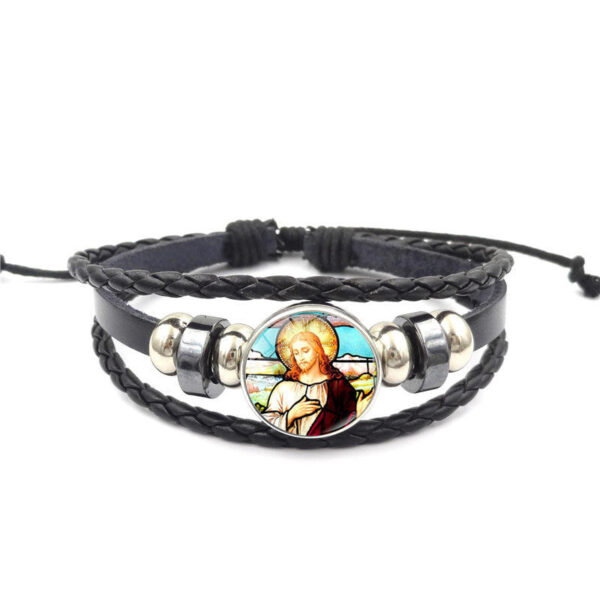 komi rosary adjustable cross wood bracelet catholic saints jesus prayer woven rope bracelets (复制) komi rosary adjustable cross wood bracelet catholic saints jesus prayer woven rope bracelets (复制)
