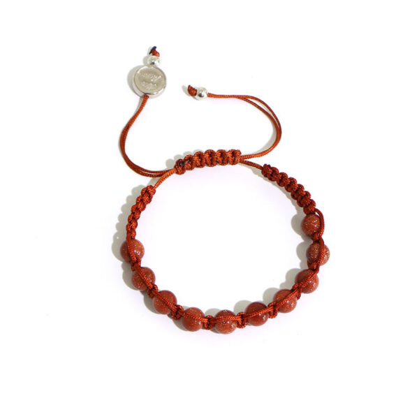 komi handmade rosary bracelet adjustable natural stone rope beads catholic saints jesus prayer bracelets