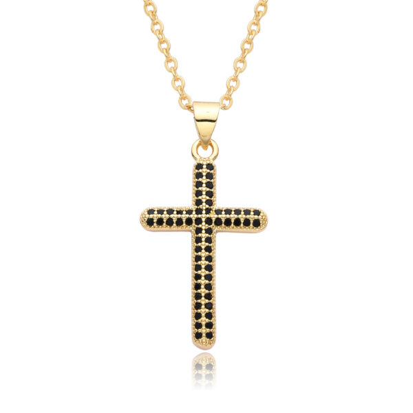 komi cz cross necklace for women 18k gold cross charm chain choker necklaces cubic zirconia cross pendant necklaces for women komi cz cross necklace for women 18k gold cross charm chain choker necklaces cubic zirconia cross pendant necklaces for women