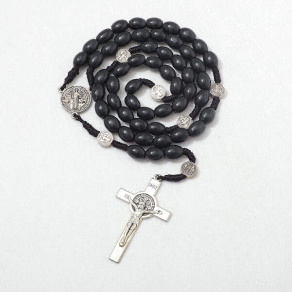 faddfe77aa7b2770641344cc0adc1ea1_Hf7398341c1d14635a086492f0b6dbe722_avif=close&webp=close Handmade Wooden Rosary Cross Pendant Necklace Weave Round Antique Vintage Catholic Religious Jesus Jewelry Wholesale RN-017