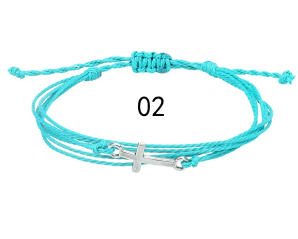 komi new wax braided bracelet waterproof wax for men and women cross friendship hand rope komi new wax braided bracelet waterproof wax for men and women cross friendship hand rope