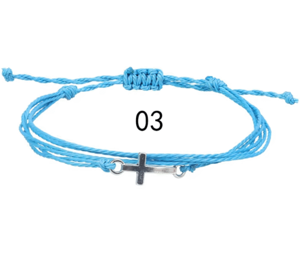 komi new wax braided bracelet waterproof wax for men and women cross friendship hand rope komi new wax braided bracelet waterproof wax for men and women cross friendship hand rope