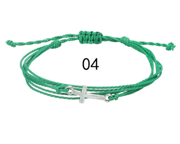 komi new wax braided bracelet waterproof wax for men and women cross friendship hand rope komi new wax braided bracelet waterproof wax for men and women cross friendship hand rope