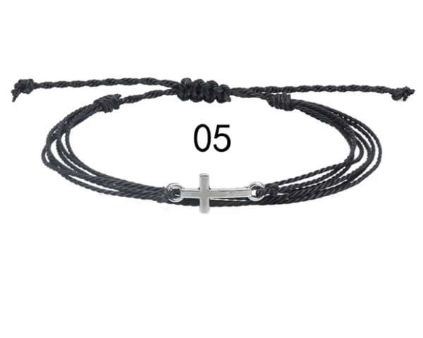 komi new wax braided bracelet waterproof wax for men and women cross friendship hand rope komi new wax braided bracelet waterproof wax for men and women cross friendship hand rope
