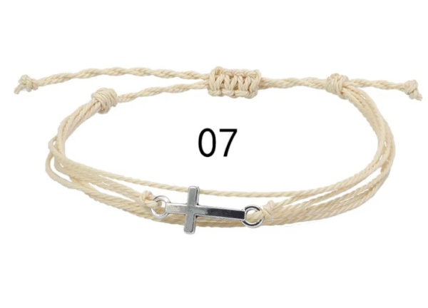 komi new wax braided bracelet waterproof wax for men and women cross friendship hand rope komi new wax braided bracelet waterproof wax for men and women cross friendship hand rope