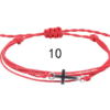 komi new wax braided bracelet waterproof wax for men and women cross friendship hand rope komi new wax braided bracelet waterproof wax for men and women cross friendship hand rope