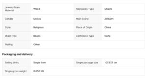 komi 2024 new design wood beads long necklace glasses lanyard necklace accessories