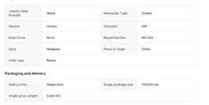 komi handmade wooden beads woven rope alloy jesus cross rosary pendant necklace miracle medal saint benedict jewelry