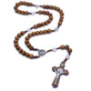 006ad986ddbf1be4427a6cf3a838211b_H87eabb713ed6441a864242aca50480e5k_avif=close&webp=close Catholic Rosary Round Wooden Bead Handmade Line Christian Vintage Cross Ornament Rosary Necklace