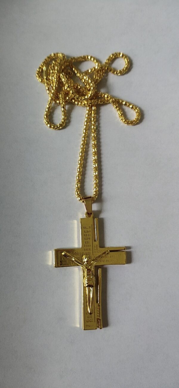 01d9056f5dba1d0f35c91402578652de_Hc31e2560e2c04d1aaa9843decd06448as_avif=close&webp=close High Quality Stainless Steel Cross Crucifix Jesus Pendant Necklace Jewelry