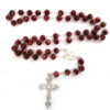 01f0f499d0c45bcc74e9ac0f422e77b0_H4755ab8a942b4cc0b5fbdacf115169e4p_avif=close&webp=close Hot Sell Rosary Glass Beads Necklaces Jesus Virgin Mary Catholic Religious Rosary Necklace for Pary