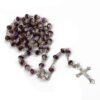 2024 Wholesale Crystal Jerusalem Beads Rosary With Maria Christian Rosaries Religious Supplies Gift Necklace