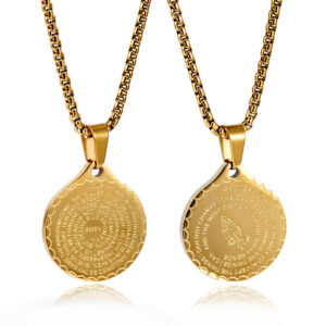 Komi Stainless Steel Necklace Pendant Girls Popular Clothing Accessories Titanium Steel Jewelry