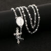 10a1b35cfab5207d298cc5ce8f82d991_He87ef04c6466412288e3c3876c5a4c054_avif=close&webp=close Religious Rosary Beads Chain Stainless Steel Christian Cross Pendant Necklace for Women Charm Jewelry Gifts