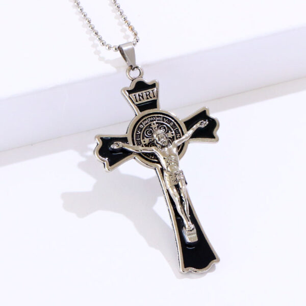 10df669c5ac00d1b31c579240e23f444_H9a44f27a37d546e88ded794a85cfb4bdE_avif=close&webp=close New Inri Crucifix Jesus Cross Pendant Necklaces Lucky Chain Jewelry Gift for Women Men Necklaces