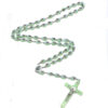 1.59* 2.4cm Large Luminous Plastic Beads Necklace Hanging Wall Decoration Cross Wall Rosary