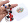 KOMI Hand Rosary Necklace St. Charble Chapter Maria Box Rosary Beads Jewelry