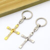 2024 Dreamwork Rhinestones Cross Pendants Necklace Keychains in Gold/Silver Plated Cross Charms for Jewelry DIY Accessories Gift
