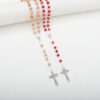 20b3bf140b866a629dd239e4d552b0e6_H1ef6b11c22cb4336883b88d0d7412b69o_avif=close&webp=close Hot Holy Catholic Blue Glass Stone Beads Rosary Necklace With Sliver Jesus Cross Religious Necklace