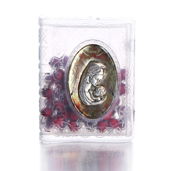 2178895ba86a46e7285ef602ecf961ee_H5c942dd72f974f269f6cf4893d503d9dQ_avif=close&webp=close Komi New Scented Rose Rosary with Box Wooden Beads Jesus Cross Necklace Religious Supplies Gift Giveaway Pattern Send in Random