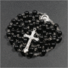 Pearl Order Color Jesus Cross Christ Maria Stock Necklace for Pray Hot Sell Rosary Plastic 2019 Necklaces Alloy Color Long Time