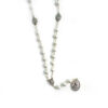 2023 Komi Fashion Seven Sorrow Chaplet Pearl Beads Rosary Round Virgin Mary Pendant Religious Rosary Necklace
