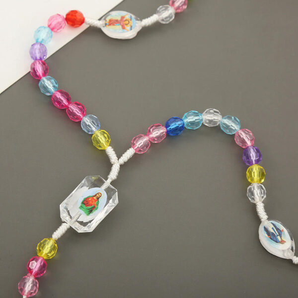 26adab35f2ebc370c68ef7635ada1350_H2afc0e8f9319448ebb37877956a3ed9er_avif=close&webp=close Komi 2023 New Color Cross Necklace New Catholic Jesus Rosary Long Necklace Wholesale