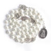 2023 Komi Fashion Seven Sorrow Chaplet Pearl Beads Rosary Round Virgin Mary Pendant Religious Rosary Necklace