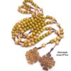 Komi Wholesales Wooden Beads Jerusalem Religious Jewelry Catholic Ornaments Wooden Cross Jesus Rosary Necklace