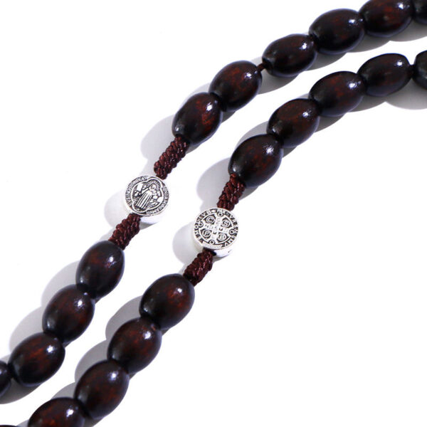 38bc89f0a2047b11585f411250583a14_H52e726e331124047aec8604a4c821fa6s_avif=close&webp=close KOMi Handmade Weave Rope Wooden Rosary Cross Necklaces Round Antique Vintage Catholic Religious Jesus Jewelry Wholesale