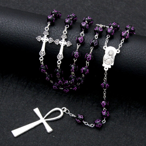 3a6f7712c1cee38c17bdc098337a2774_H19962f0d90c14f45b0e1cdedb8d02777h_avif=close&webp=close 2024 New Religious Jesus Natural Multicolor Stone High Grade Cross Rosary Necklace Religious Jewelry Wholesale Wholesale