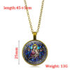 2024 Dreamwork Religious Jewelry Necklace Virgin Mary Pendant Necklaces Fashion Coat Chain Necklace for Women Wedding Gifts