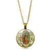 2024 Dreamwork Religious Jewelry Necklace Virgin Mary Pendant Necklaces Fashion Coat Chain Necklace for Women Wedding Gifts