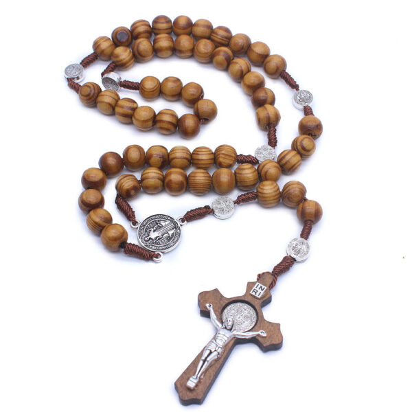 4347941fff1155a2058a5b4c52ff3766_H2bc45f0d2fd4494fa1a3c5aada8797e09_avif=close&webp=close Catholic Rosary Catholicism Gift Prayer 10mm Beads Wooden Cross Necklace Beads Orthodox Wood Beads Religious Jewelry