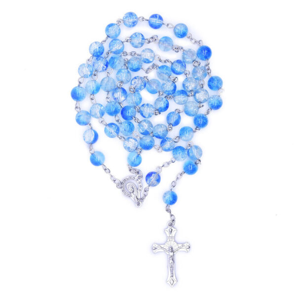 461e042491b5ed118d8ce858445df1b1_H6455ef05337744818919d8f2b0b1782cn_avif=close&webp=close Wholesale Religious Christian Glass Faceted Crystal Glass Beads Cross Pendant Rosary Catholic Necklace