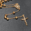 46ec85f5077f19baa09df8f4e3c87b27_H93ffbea3e3de46b680435acd81e58b267_avif=close&webp=close Komi Choker RosaryJewelry Long Tassel Alloy Beads Cross Pendant Prayer Rosary of Virgin Jesus Necklaces Gold Plated Necklace