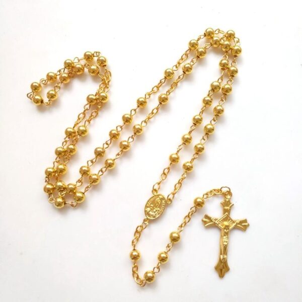 482ad606abb84f454d7ada109663a13d_H7ad9e08ca4014c46baca916939e6d9959_avif=close&webp=close Hotsale Religious Necklace Alloy Bead Chain Designs Rosary with Jesus Cross Pendant