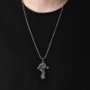 4c1654abdd8adf2da23c98b0539753cf_H34efd7c038ef4af88c3fbfcdbf290bfdL_avif=close&webp=close KOMI Cross Necklace for Men Vintage Stainless Steel Dragon Skull Cross Pendant Hip Hop Necklace Religious Jewelry Birthday Gift