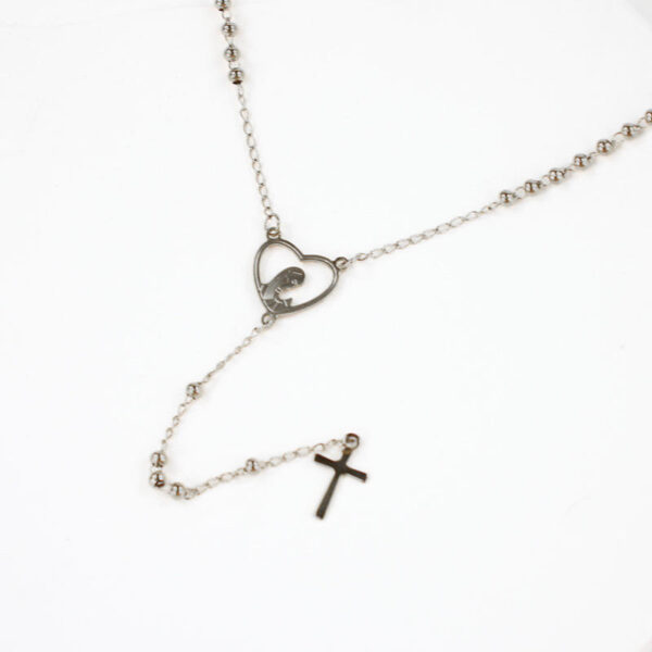 4ecbb3c98b81d2c4c0f999b8eac055bb_Hcbbf316319b24602be9c3ddc0f5ff228o_avif=close&webp=close Komi Stainless Steel Vintage Priest Church Pendant for Men and Women Niche Trend Cross Rosary Madonna Necklace