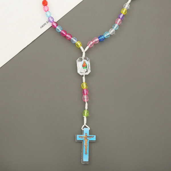 56071902995554c43fd4731c8da9c9e0_Hec86858c7e54413ea401797bb66fa4226_avif=close&webp=close Komi 2023 New Color Cross Necklace New Catholic Jesus Rosary Long Necklace Wholesale