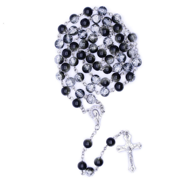 56a273924dda35265c967c6248daa346_H622f4a483e4e482e93c6bce793c8899c1_avif=close&webp=close Wholesale Religious Christian Glass Faceted Crystal Glass Beads Cross Pendant Rosary Catholic Necklace