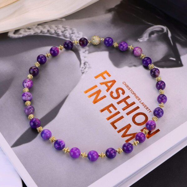 5b1efdab2c02c9828ffcdc85ffbaa56d_H80888295829f4d6ca42d3e9596ce5687M_avif=close&webp=close KOMI 10mm Natural Purple Cloud Mother Necklace Bracelet Jewelry Combination