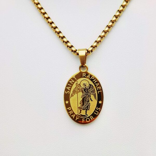 6631c63bb127735263410c8a039c8e0d_H4b6e8bef8c3048e491cd07bede76f16dt_avif=close&webp=close Komi Saint Christopher Men's Stainless Steel Necklace Religious Virgin Mary Pendant Necklace