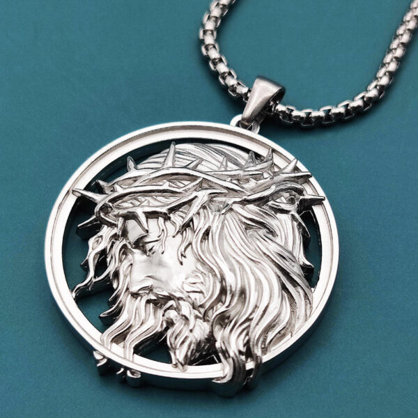 6632f69443d40e9ee01e568d46893ae2_H13643dd300dc426685df949d7b062cacl_avif=close&webp=close Retro Personalized Stainless Steel Cross Pendant Necklace Unisex Necklace