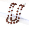 Komi Religious Rosary Necklace Beads 8mm Rosary Bead Cross Pendant Necklace Religious Jewelry Accessories Wholesale Necklaces /